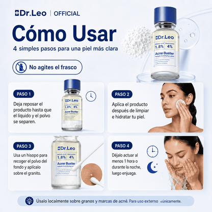 Loción Secante de Acné 4 en 1